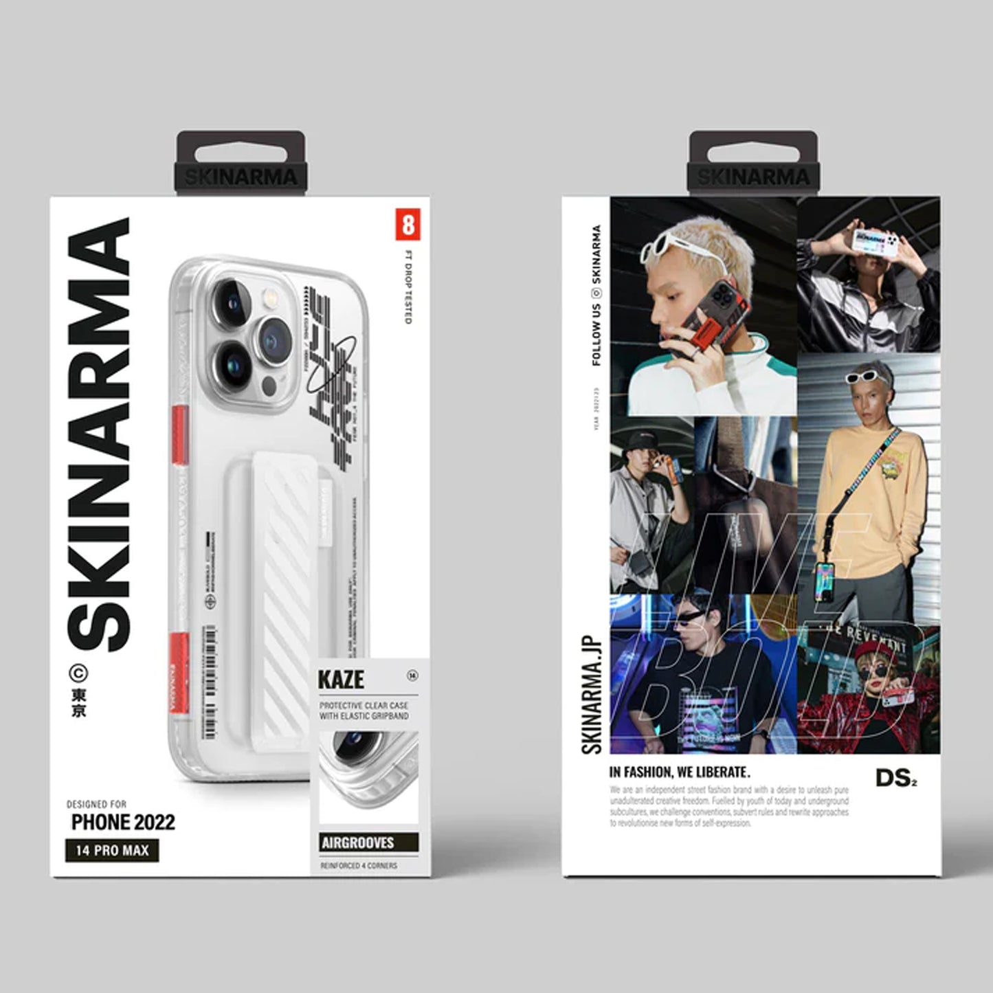 [ONLINE ONLY] Skinarma Kaze for iPhone 14 - Clear ( Barcode: 8886461242010 )