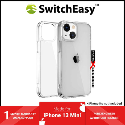 SwitchEasy Crush for iPhone 13 Mini 5.4" 5G - AirBarrier Shockproof - Clear (Barcode: 4895241101564 )