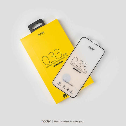 Hoda Tempered Glass for iPhone 13 - 13 Pro 6.1" 5G ( 2.5D 0.33mm Full Coverage ) - with Helper - Clear (Barcode: 4711103541890 )