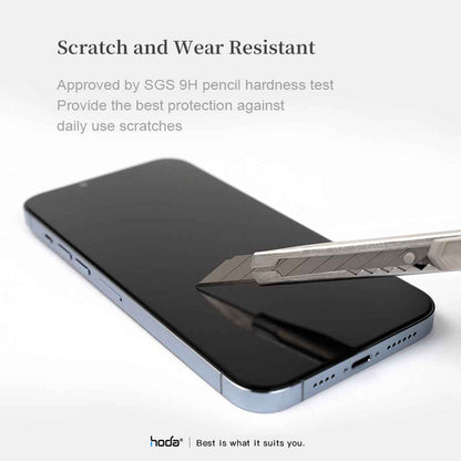 Hoda Tempered Glass for iPhone 13 Pro Max  6.7" 5G ( 2.5D 0.33mm Full Coverage ) - with Helper - Clear (Barcode: 4711103541906 )