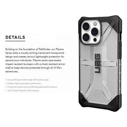 UAG Plasma for iPhone 13 Pro 5G 6.1" - Ice (Barcode: 810070362997 )