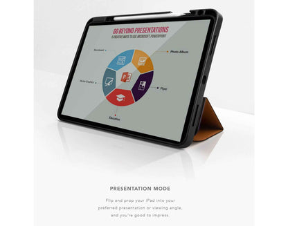 VIVA MADRID Elegante for iPad 10.2 inch 7th - 8th - 9th Gen ( 2021 ) - Black (Barcode: 8886461235203 )