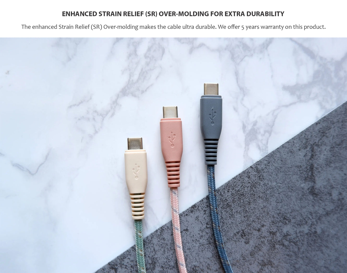 Monocozzi Motif Braided USB-C to Lightning Cable ( 25cm ) - Green (Barcode: 4895199105379 )