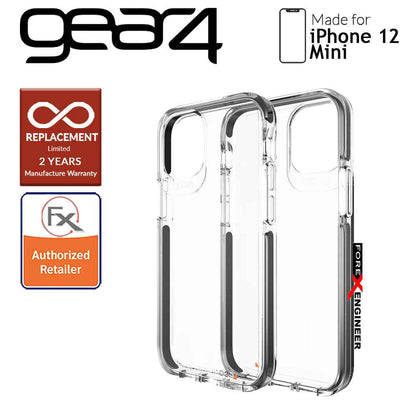 Gear4 Piccadilly for iPhone 12 Mini 5G 5.4" - D30 Material Technology - Black (Barcode : 840056127906)