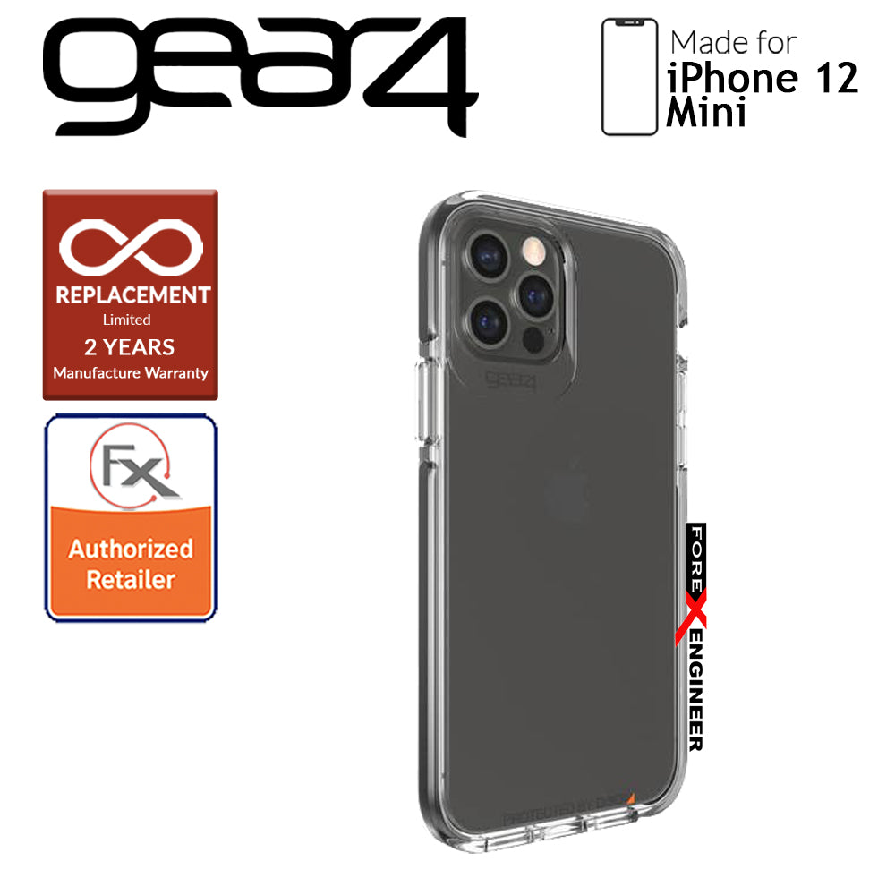 Gear4 Piccadilly for iPhone 12 Mini 5G 5.4" - D30 Material Technology - Black (Barcode : 840056127906)