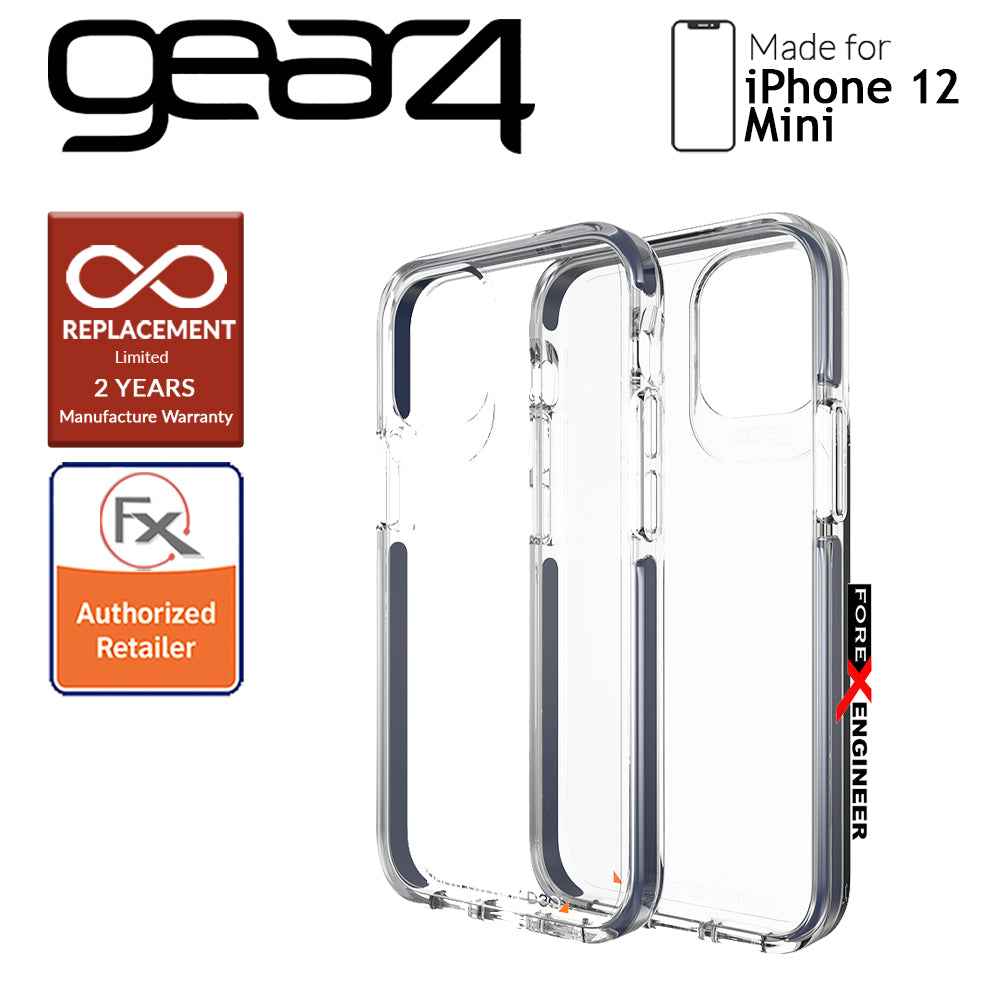 Gear4 Piccadilly for iPhone 12 Mini 5G 5.4" - D30 Material Technology - Blue (Barcode : 840056127913)