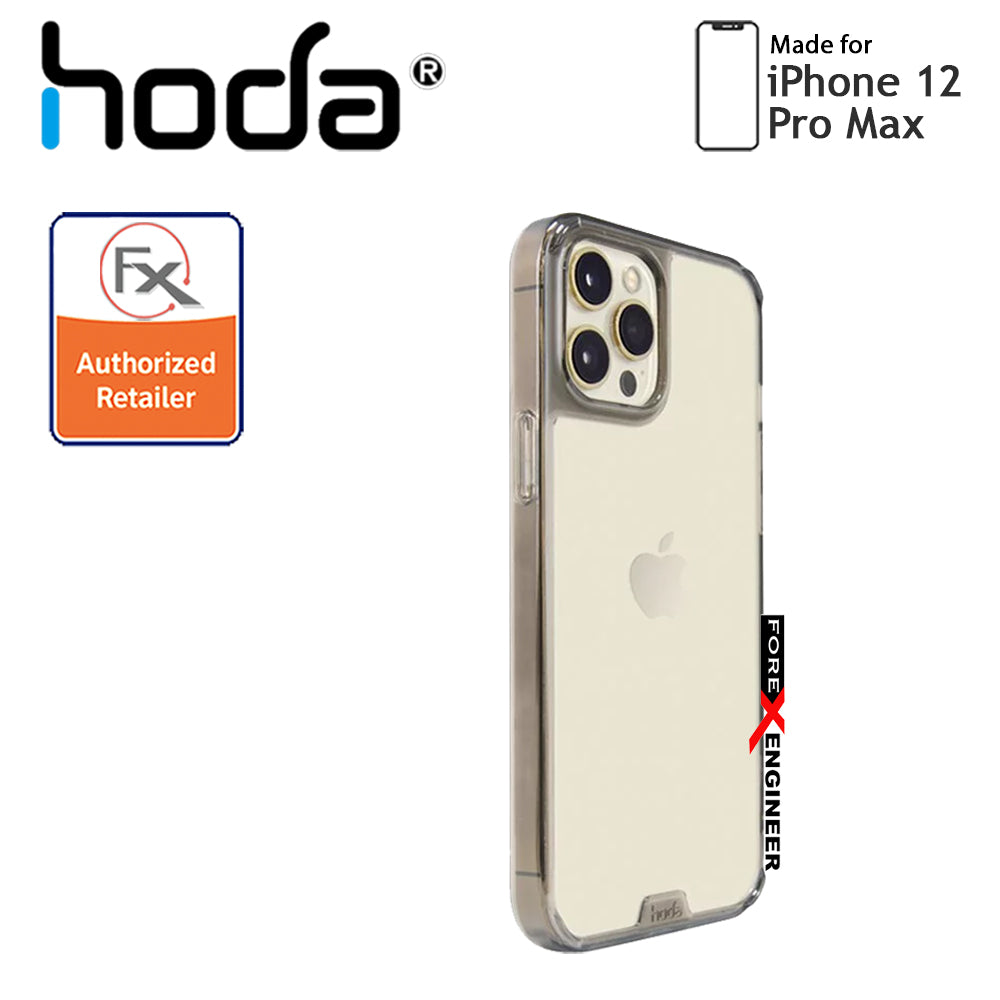 Hoda Crystal Pro Glass for iPhone 12 Pro Max 5G 6.7" - Clear Black (Barcode : 4713381519981)