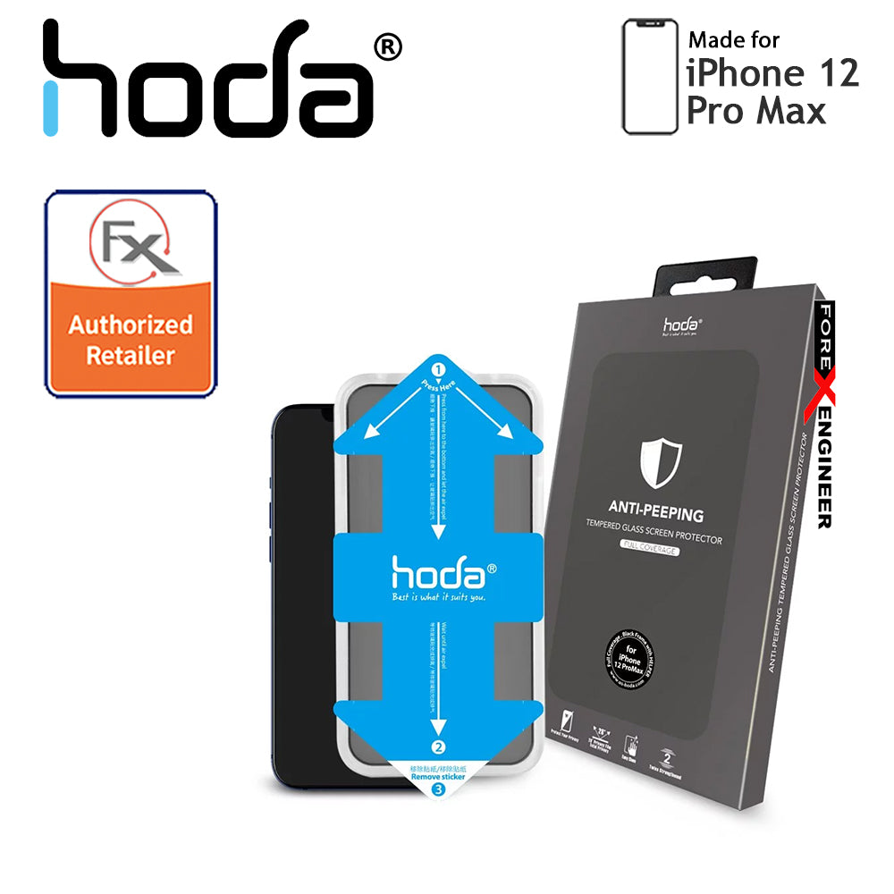 Hoda Tempered Glass for iPhone 12 Pro Max 5G 6.7" - Anti Peeper (Barcode : 4713381519233)