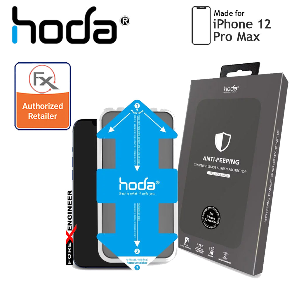Hoda Tempered Glass for iPhone 12 Pro Max 5G 6.7" - Matte (Barcode : 4713381519608)