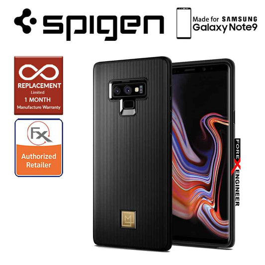 Spigen La Manon Classy for Samsung Galaxy Note 9 - Black (Barcode : 8809613764772) - Forexengineer -Malaysia- 8809613764772