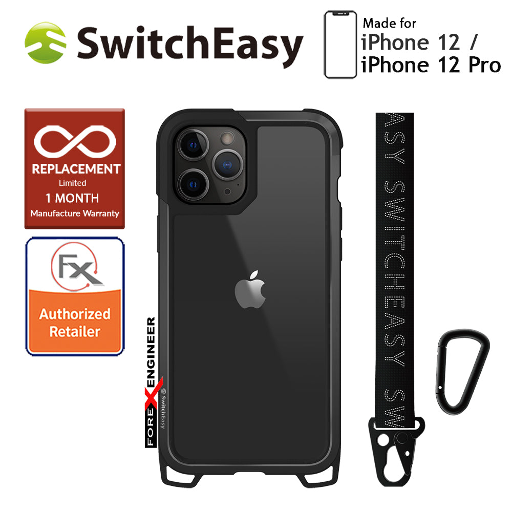 SwitchEasy Odyssey for iPhone 12 - 12 Pro 5G 6.1" - Black (Barcode : 4897094566705)