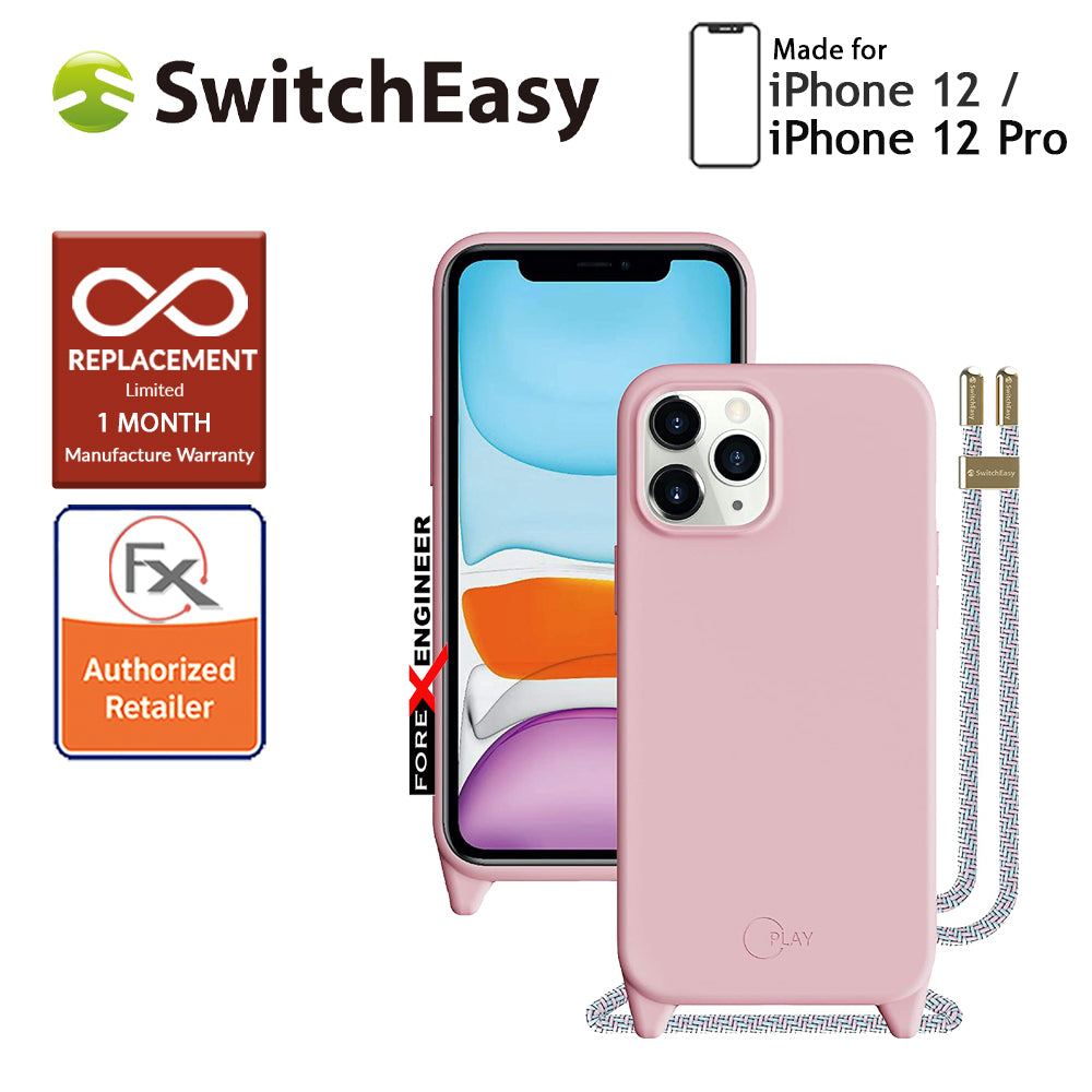 SwitchEasy Play for iPhone 12 - 12 Pro 5G 6.1" - Baby Pink (Barcode : 4897094566613)