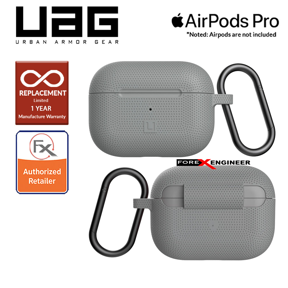 [RACKV2_CLEARANCE] UAG [U] Silicone Case for Airpods Pro - Grey (Barcode : 812451036374)