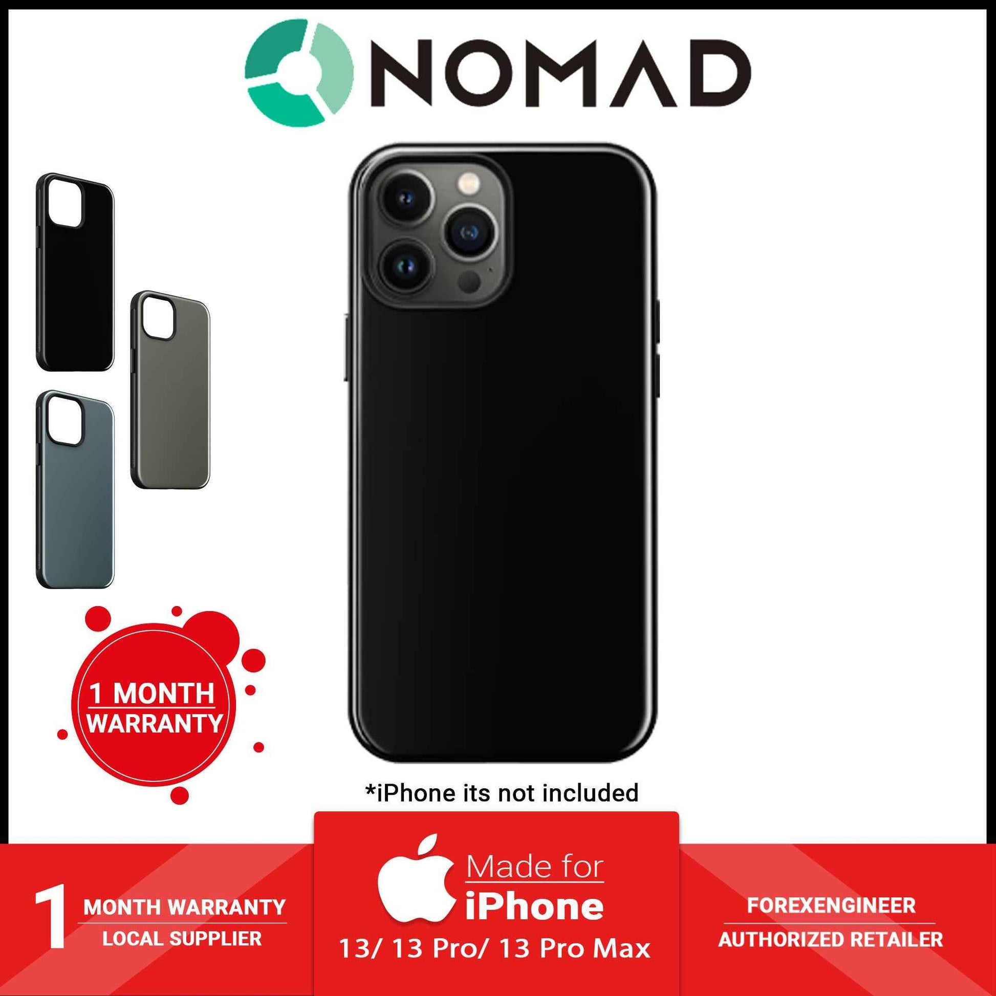 [ONLINE EXCLUSIVE] Nomad Sport Case for iPhone 13 Pro Max 6.7" 5G - MagSafe Compatible - Black (Barcode: 856500010434 )