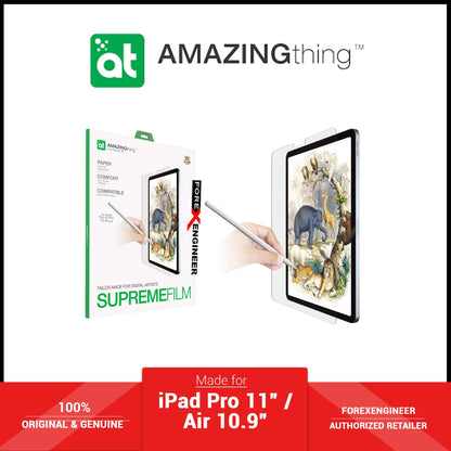 AMAZINGTHING Paperlike Texture Film for iPad Pro 11" - iPad Air 10.9" (2021-2018) - Paper Texture Screen Protector 0.2mm - Matte (Barcode: 4892878061629 ) - Forexengineer-malaysia