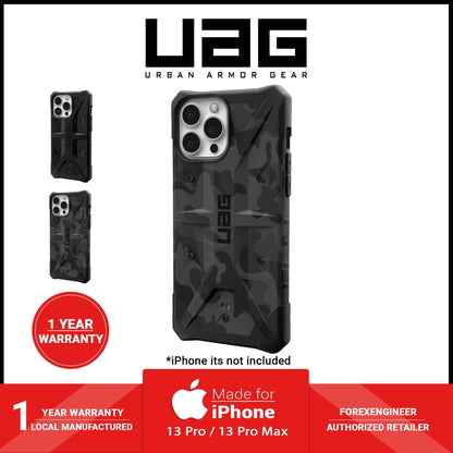 UAG Pathfinder SE for iPhone 13 Pro Max 5G 6.7" - Black Midnight Camo (Barcode: 810070363925 )