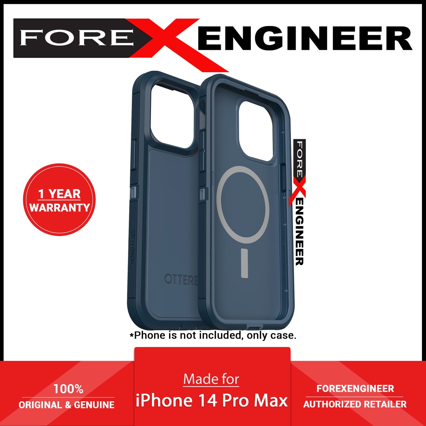 Otterbox Defender Pro XT for iPhone 14 Pro Max - Open Ocean (Barcode: 840262387484 )