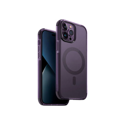 Uniq Combat MagClick for iPhone 14 Pro - Magsafe Compatible - Fig ( Purple )(Barcode: 8886463683699 ) - Forexengineer -Malaysia- 8886463683699