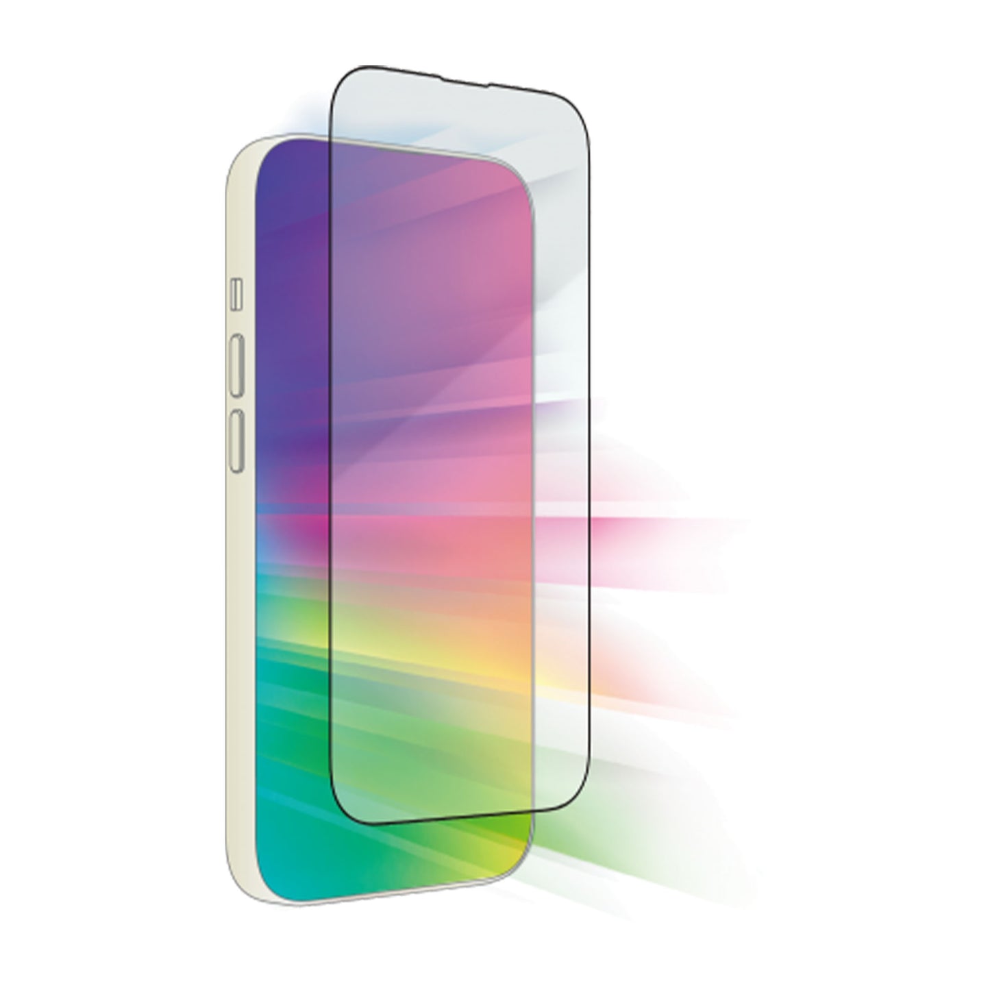 ZAGG Glass Plus Edge for iPhone 14 Plus - RPF 30 Vision Guard - Installation Tray Included - Forexengineer -Malaysia- 840056172555
