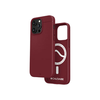 Caudabe Sheath for iPhone 14 Pro (MAGSAFE version) - Crimson Red - Forexengineer -Malaysia- 672975695460