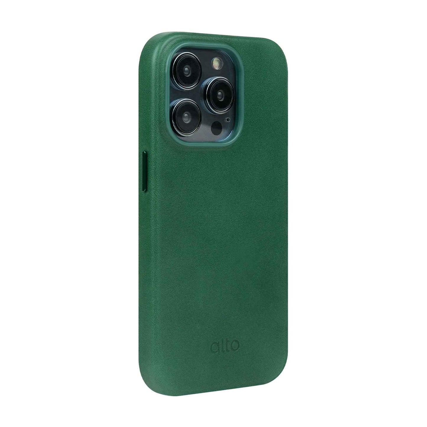 Alto Original for iPhone 14 Pro - Italian Full Grain Aniline Leather - Forest (Barcode: 728028514681 )