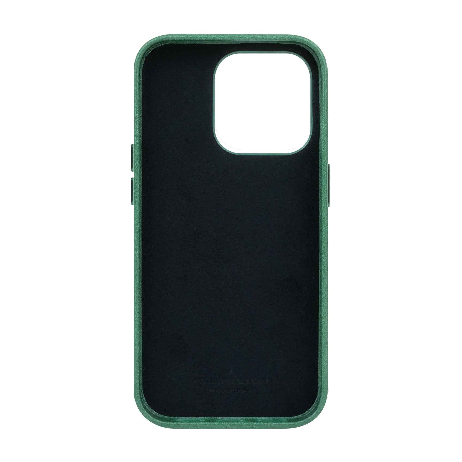 Alto Original for iPhone 14 Pro - Italian Full Grain Aniline Leather - Forest (Barcode: 728028514681 )