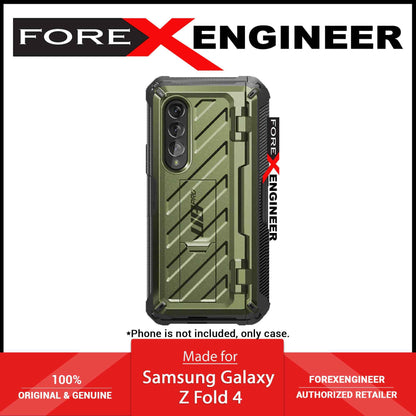 Supcase Unicorn Beetle Pro Rugged Case for Samsung Galaxy Z Fold 4 with Built-in Screen Protector - Dark Green