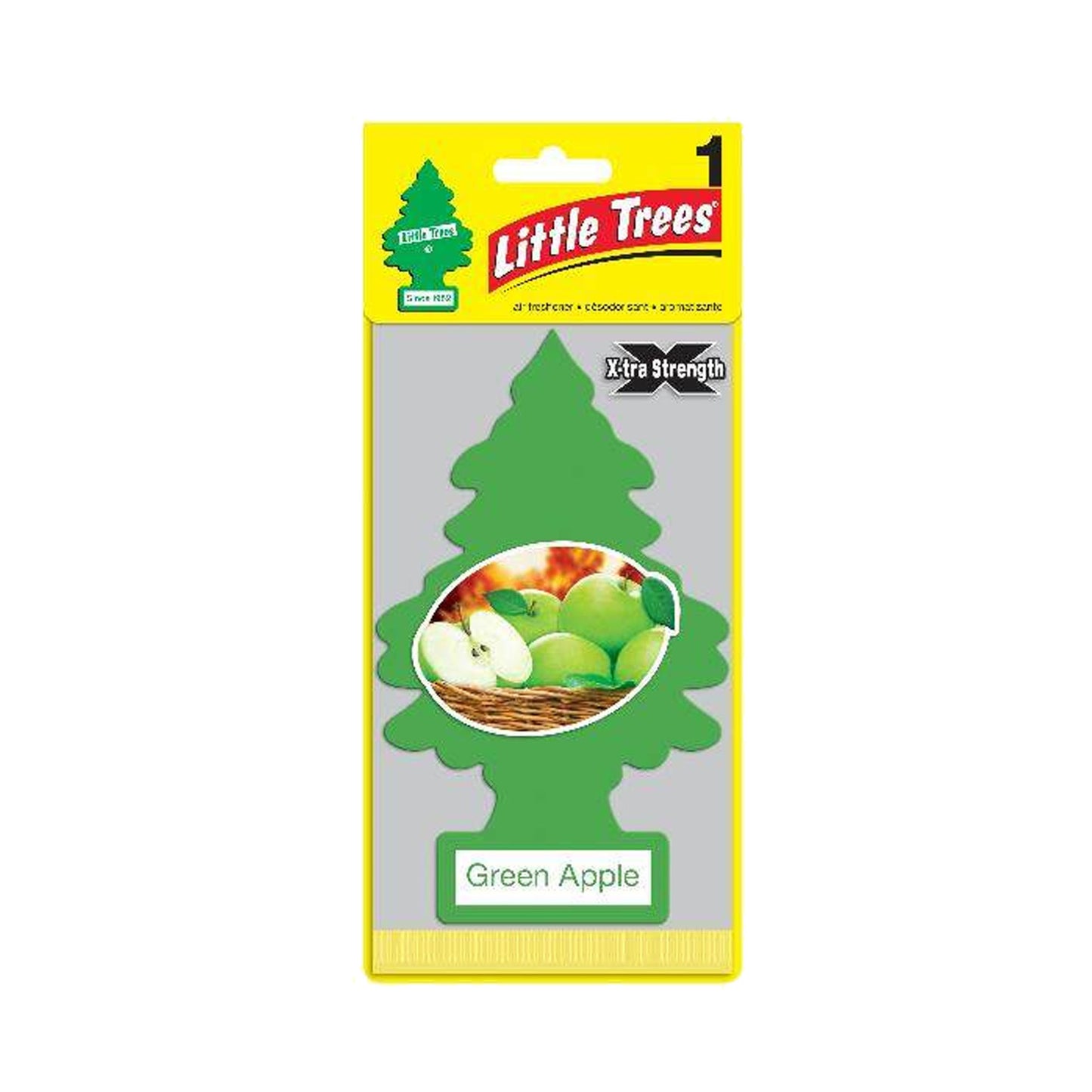 Little Trees X-tra Strength - Green Apple ( Barcode: 076171106162 )