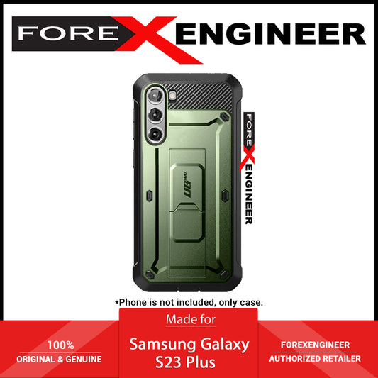 [ONLINE EXCLUSIVE] Supcase Unicorn Beetle PRO for Samsung Galaxy S23+ - S23 Plus (Without built-in Screen Protector) - Dark Green (Barcode : 843439121393 )