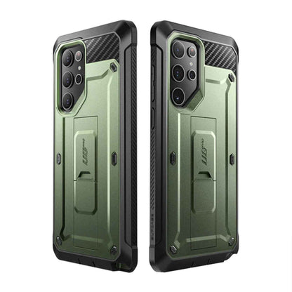 Supcase Unicorn Beetle Pro Rugged Case for Samsung Galaxy S22 Ultra - Dark Green