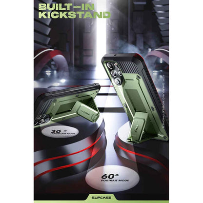 Supcase Unicorn Beetle Pro Rugged Case for Samsung Galaxy S22 Ultra - Dark Green