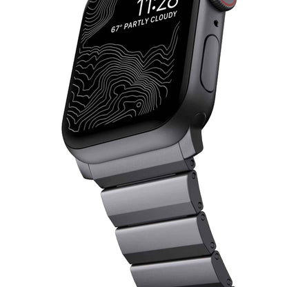 Nomad Aluminium Band for Apple Watch Ultra 49mm - 45mm - 44mm - 42mm Space Gray (Barcode: 856500013275 )
