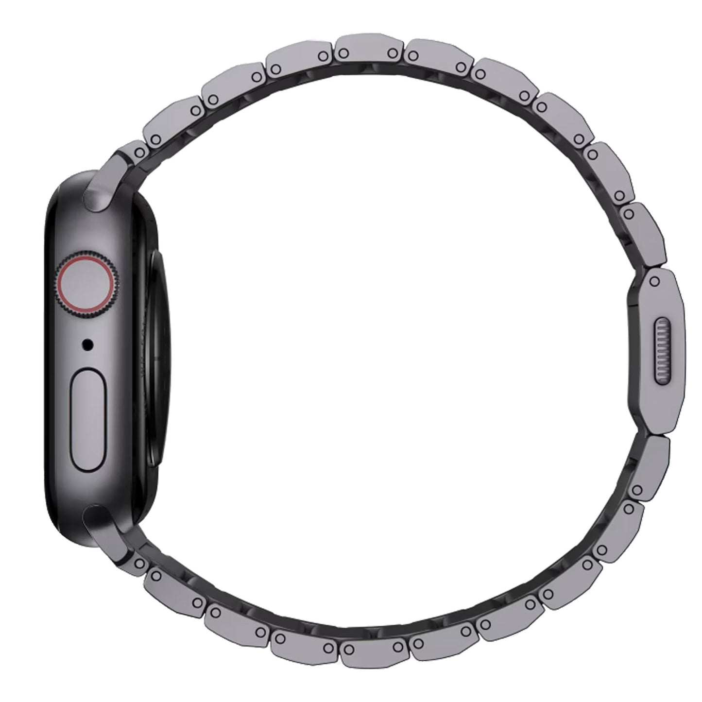 Nomad Aluminium Band for Apple Watch Ultra 49mm - 45mm - 44mm - 42mm Space Gray (Barcode: 856500013275 )