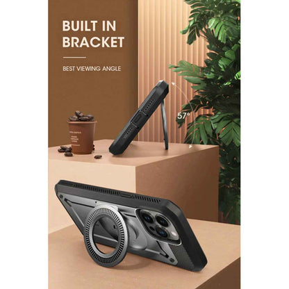 [ONLINE EXCLUSIVE] Supcase UB Unicorn Beetle PRO MAG for iPhone 13 Pro Max - MagSafe Rugged Case with Built-in Screen protector - Gun Metal (Barcode: 843439117624 )