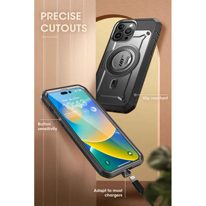 [ONLINE EXCLUSIVE] Supcase UB Unicorn Beetle PRO MAG for iPhone 13 Pro Max - MagSafe Rugged Case with Built-in Screen protector - Gun Metal (Barcode: 843439117624 )