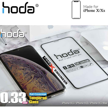 Hoda 0.33mm Clear Tempered Glass Screen Protector for iPhone X - Xs - Clear - Forexengineer-malaysia
