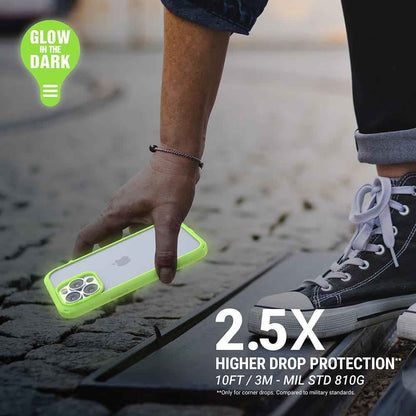 Catalyst Influence for iPhone 13 Pro Max 6.7" 5G - 10ft Drop Proof - Neon-Glow-In-The-Dark (Barcode: 840625111732 )