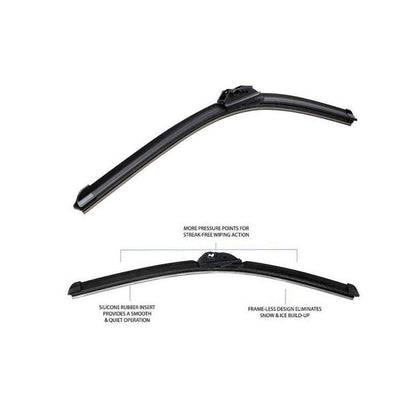 PIAA SI TECH Flat Silicone Car Wiper ( 28" ) (Barcode: 4960311044598 )