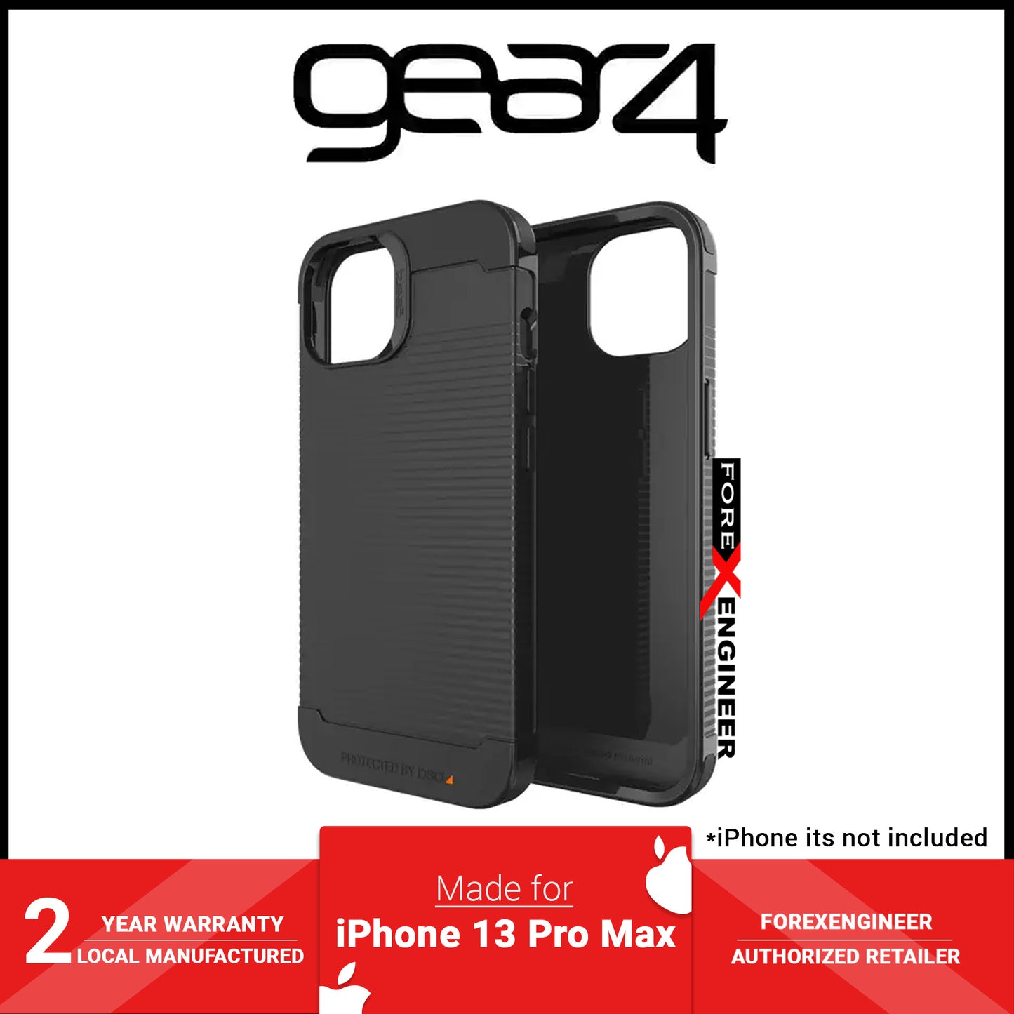Gear4 Havana for iPhone 13 Pro Max 6.7" 5G - Black (Barcode: 840056146426 )