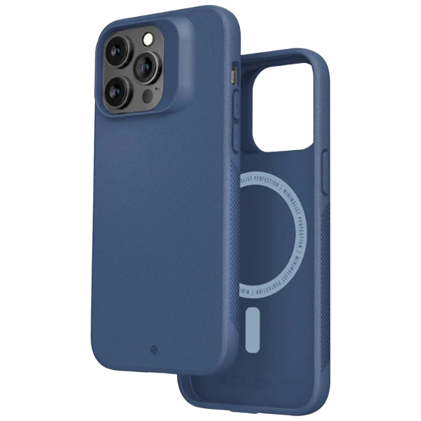 Caudabe Synthesis for iPhone 14 Pro  - Magsafe Compatible - Steel Blue