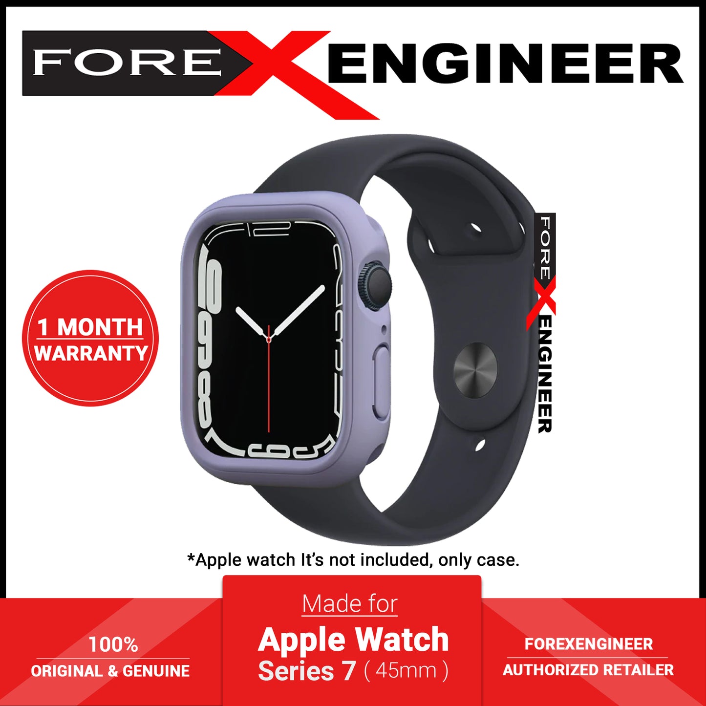 Rhinoshield CrashGuard NX for Apple Watch Series 7 ( 45mm ) - Lavender (Barcode: 4711203597148 )