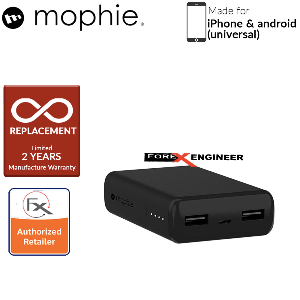Mophie Power Boost Universal External Battery 5,200mAh - Black color