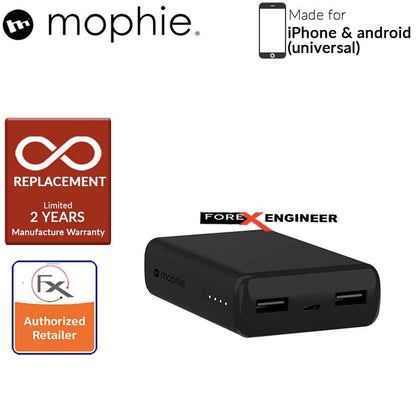 Mophie Power Boost Universal External Battery 5,200mAh - Black color - Forexengineer-malaysia