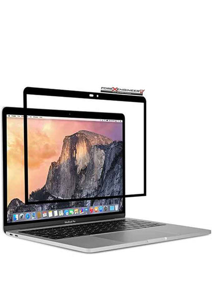 Moshi iVisor Anti-Glare Screen Protector for MacBook Pro 13 inches WITHOUT Touch Bar (non-touch bar) 2016 - Black (Built Year 2016) - Forexengineer-malaysia