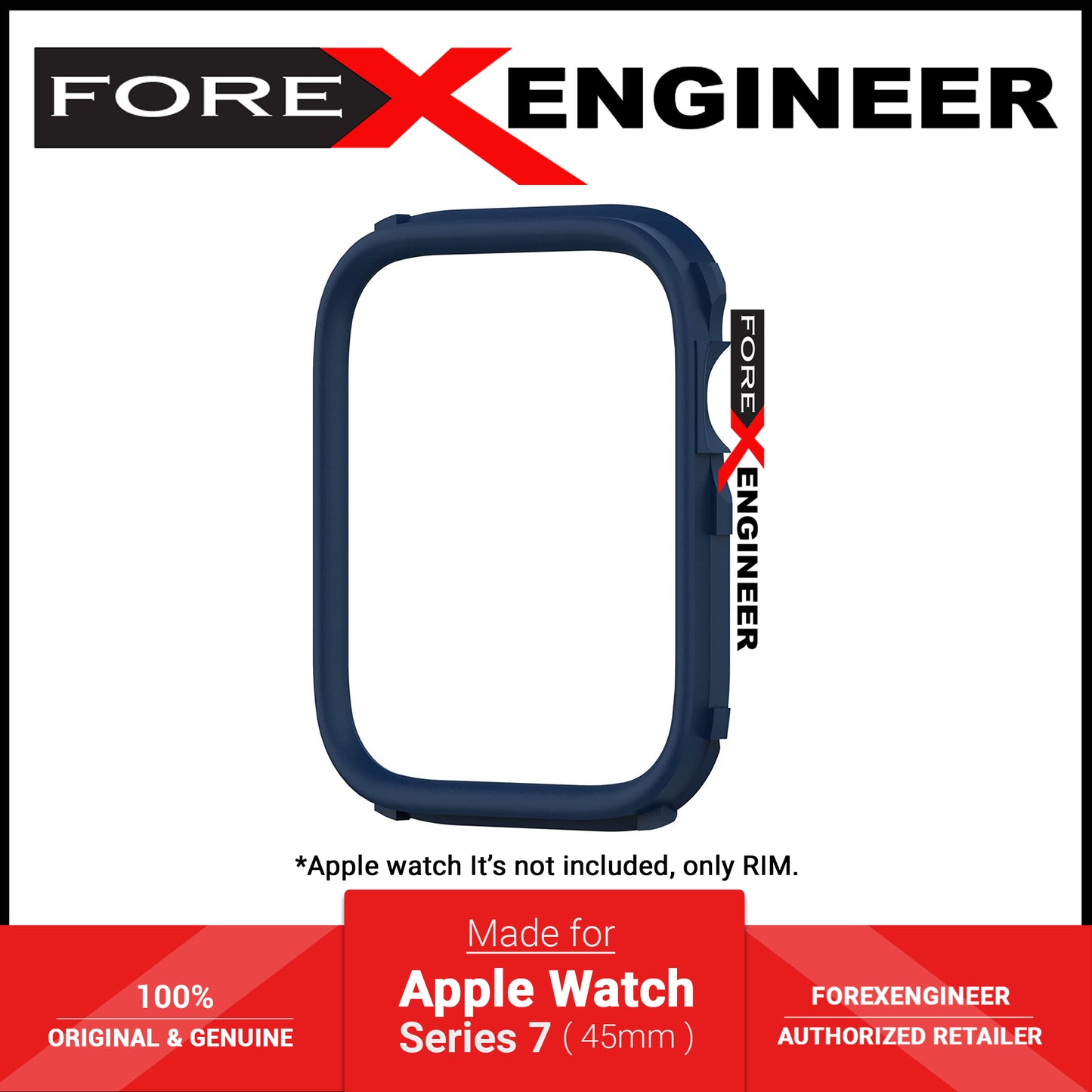 Rhinoshield RIM for Apple Watch Series 7 ( 45mm ) - Navy Blue (Barcode: 4711203596974 )