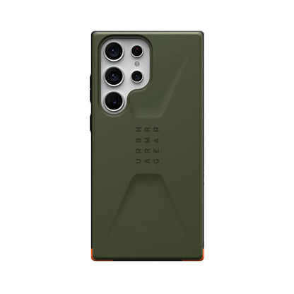 UAG Civilian for Samsung S23 Ultra  - Olive Drab (Barcode: 840283907562 ) - Forexengineer -Malaysia- 840283907562