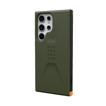UAG Civilian for Samsung S23 Ultra  - Olive Drab (Barcode: 840283907562 ) - Forexengineer -Malaysia- 840283907562