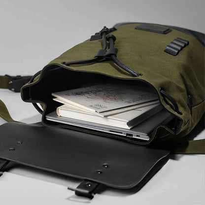 Gaston Luga Praper Backpack ( Fits most 11" - 15" Laptops ) Olive-Black (Barcode: 7350006913938 )