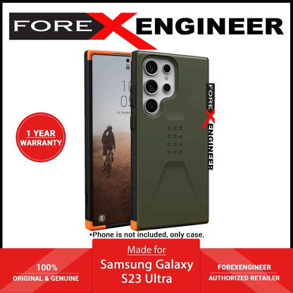 UAG Civilian for Samsung S23 Ultra  - Olive Drab (Barcode: 840283907562 )