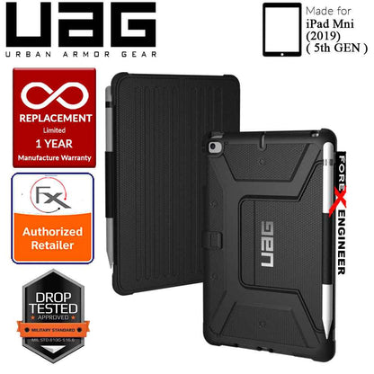 [READY STOCK] UAG Metropolis for iPad Mini 2019 ( 5th Gen ) Feather-Light Rugged - Military Drop Tested iPad Case - Black